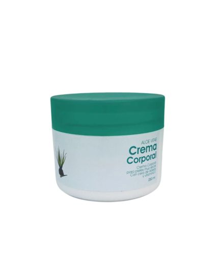 Crema Corporal de Aloe Vera con Cera de Abejas y Vitamina E